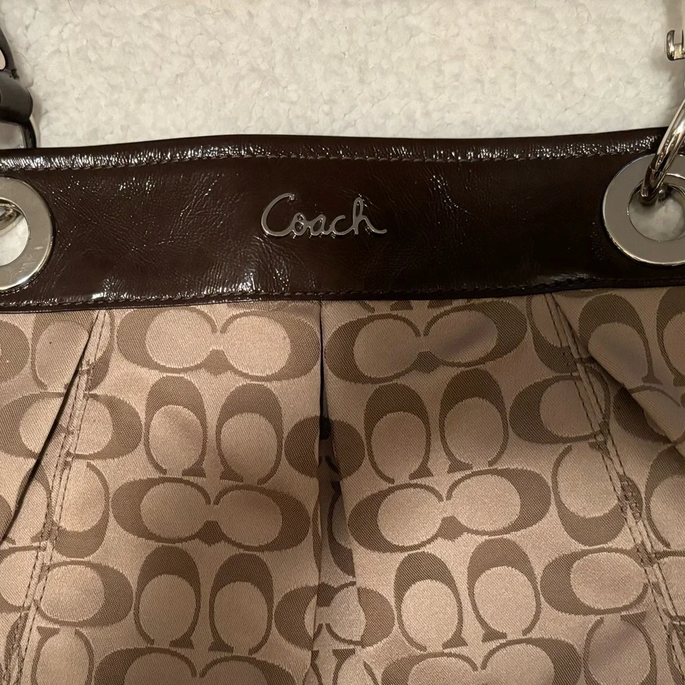 Coach Monogram Crossbody Bag - Picture 3 of 5